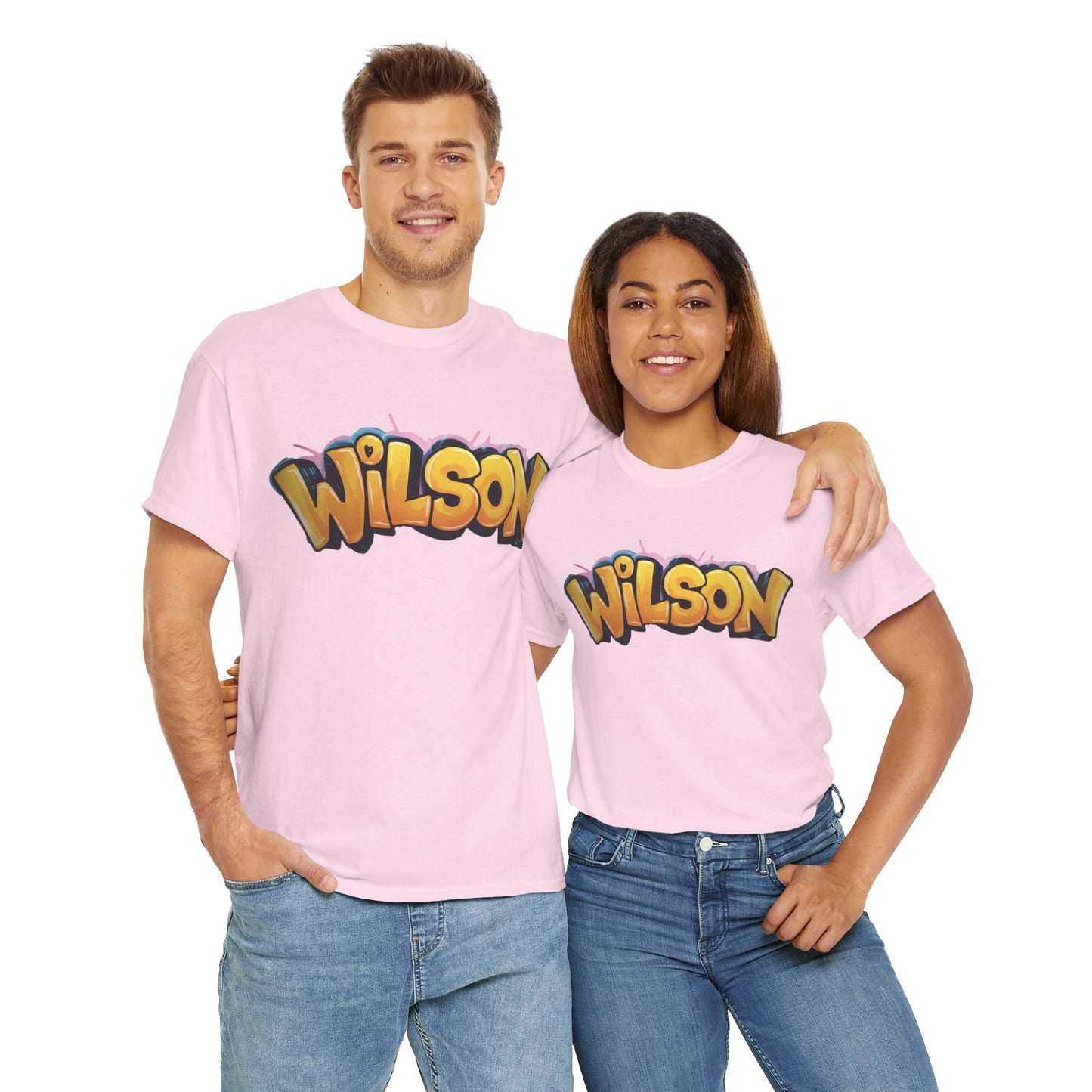 WILSON Cartoon Text - Unisex Tee Shirt