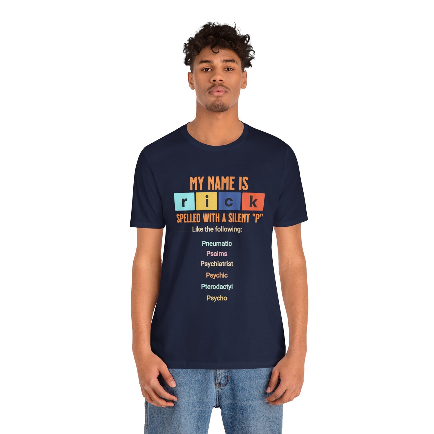 Rick with a silent P - Unisex Graphic Tee