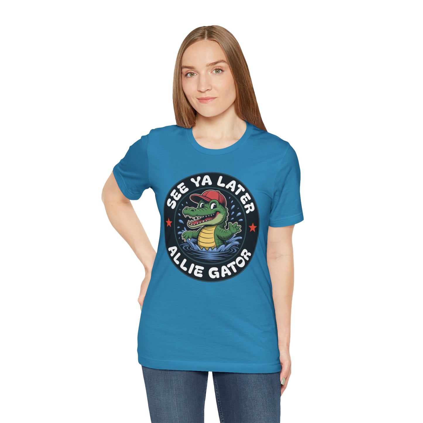 See Ya Later Allie Gator, Summer Vibes T-Shirt