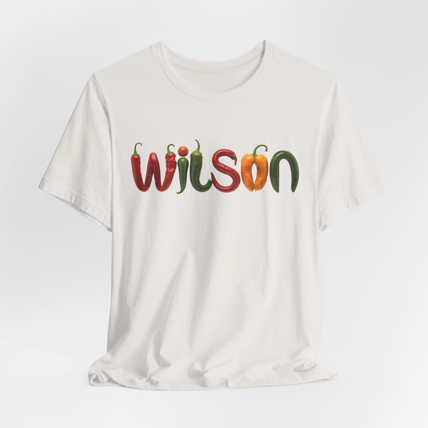 Wilson Pepper Letters - Unisex Tee Shirt