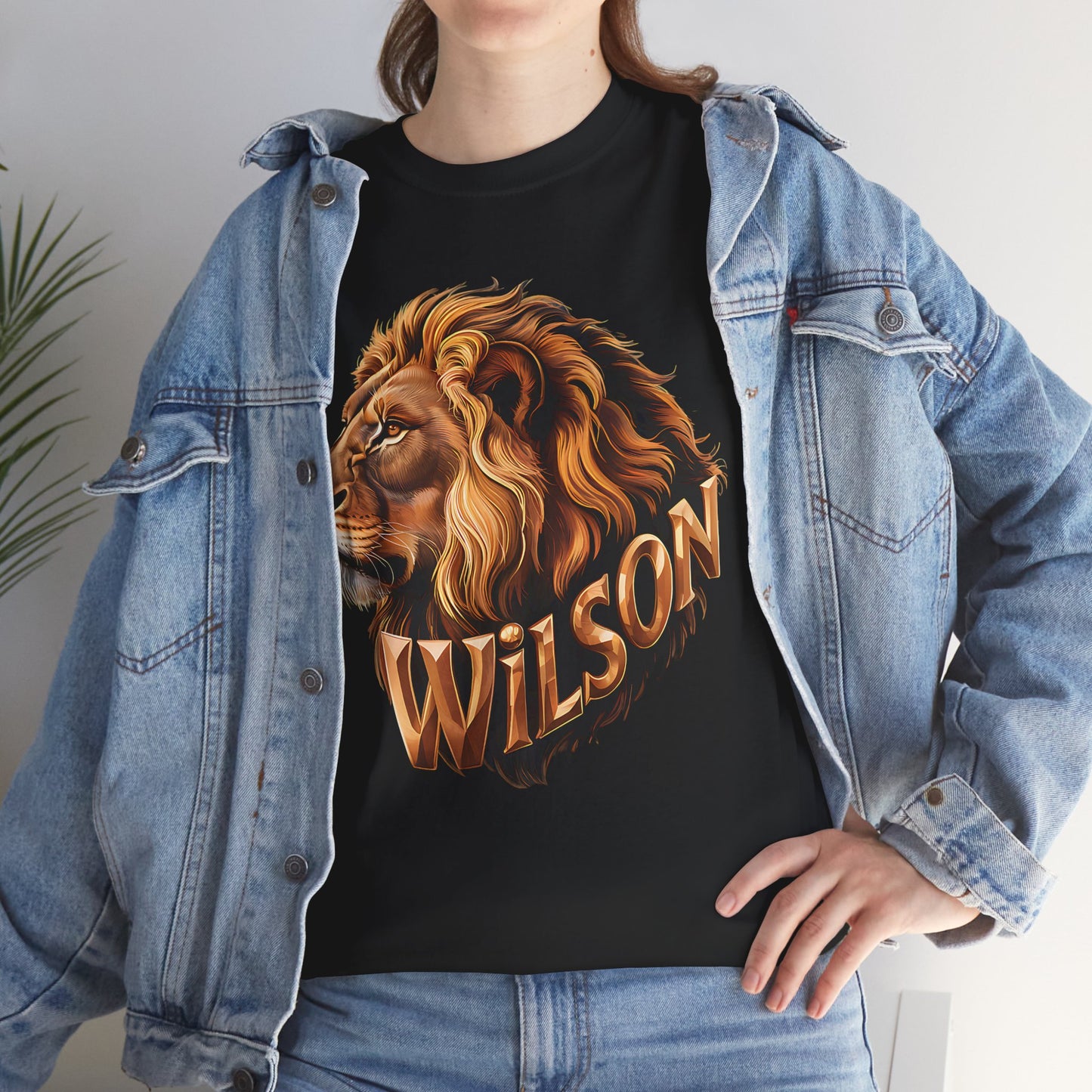 Wilson the Lion - Unisex Tee Shirt