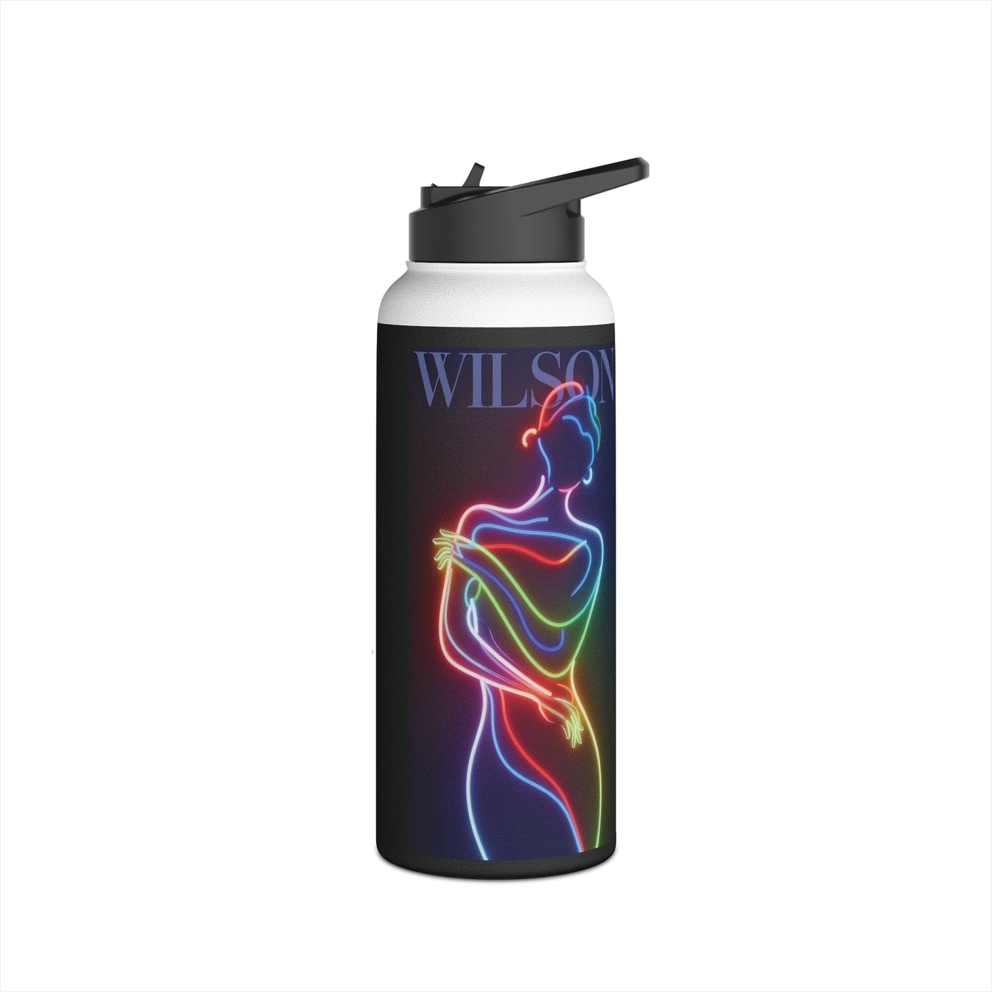 Wilson Glow Figure - Stainless Steel Water Bottle