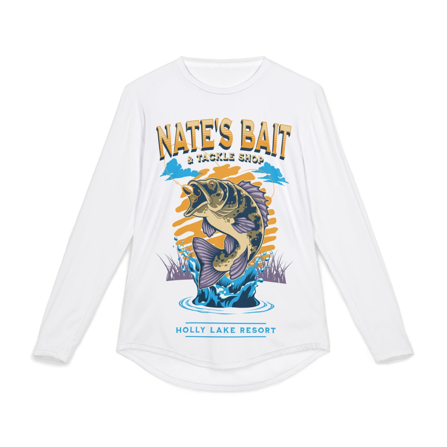 Nate's Bait Tackle Shop - Men's UV Protection Fishing Shirt