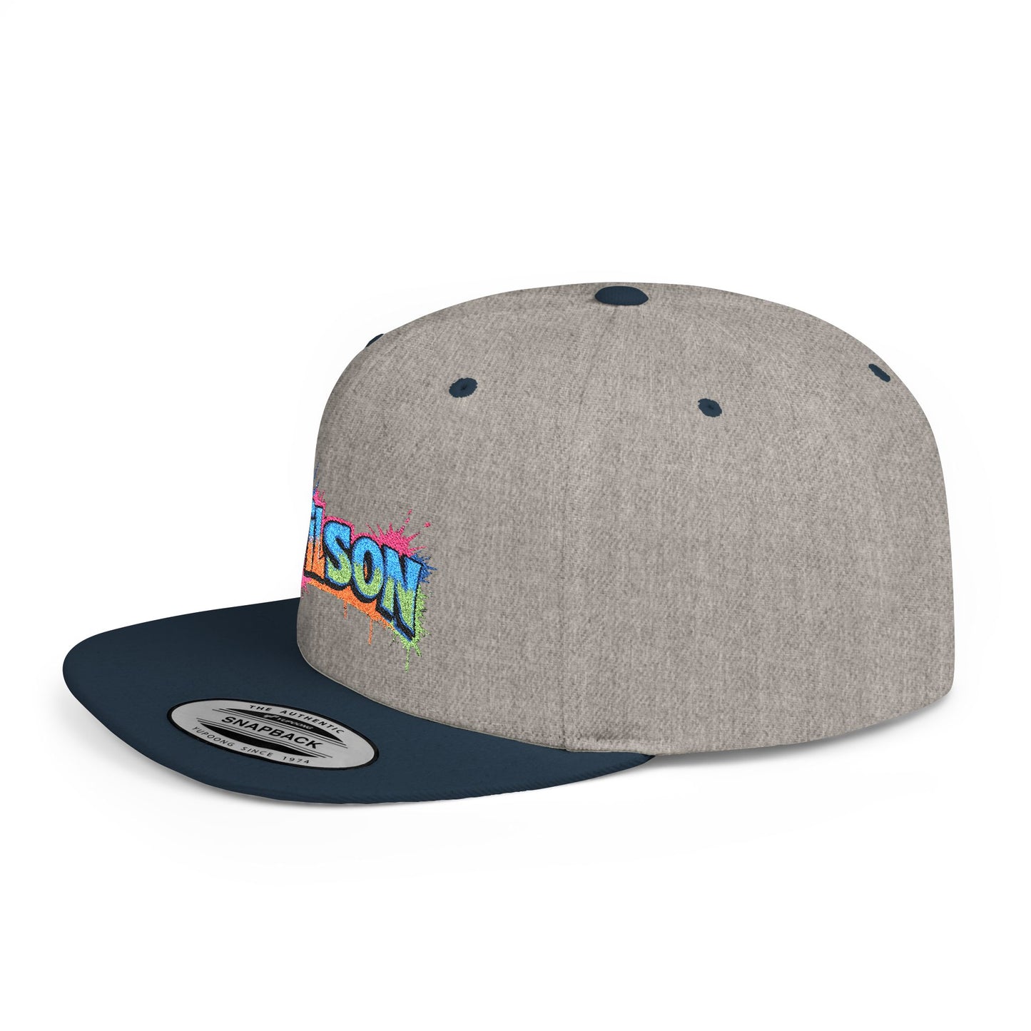 Wilson Splatter Graphic  - Flat Bill Snapback Hat