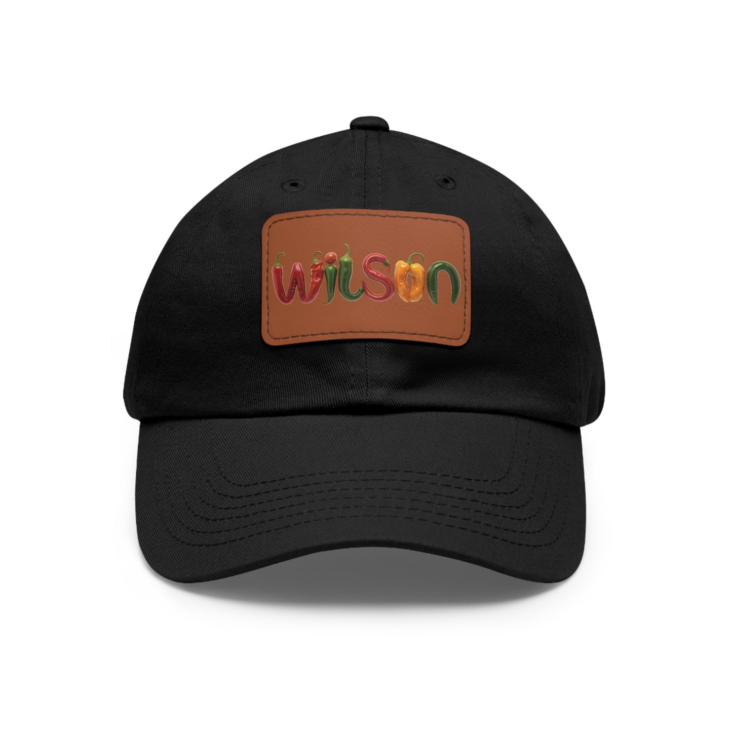 Wilson Peppers - Dad Hat with Leather Patch