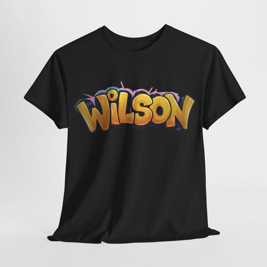 WILSON Cartoon Text - Unisex Tee Shirt