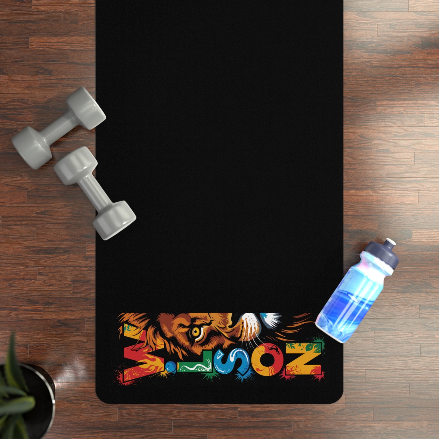 Wilson Lion Sideways- Rubber Non-Slip Fitness Mat