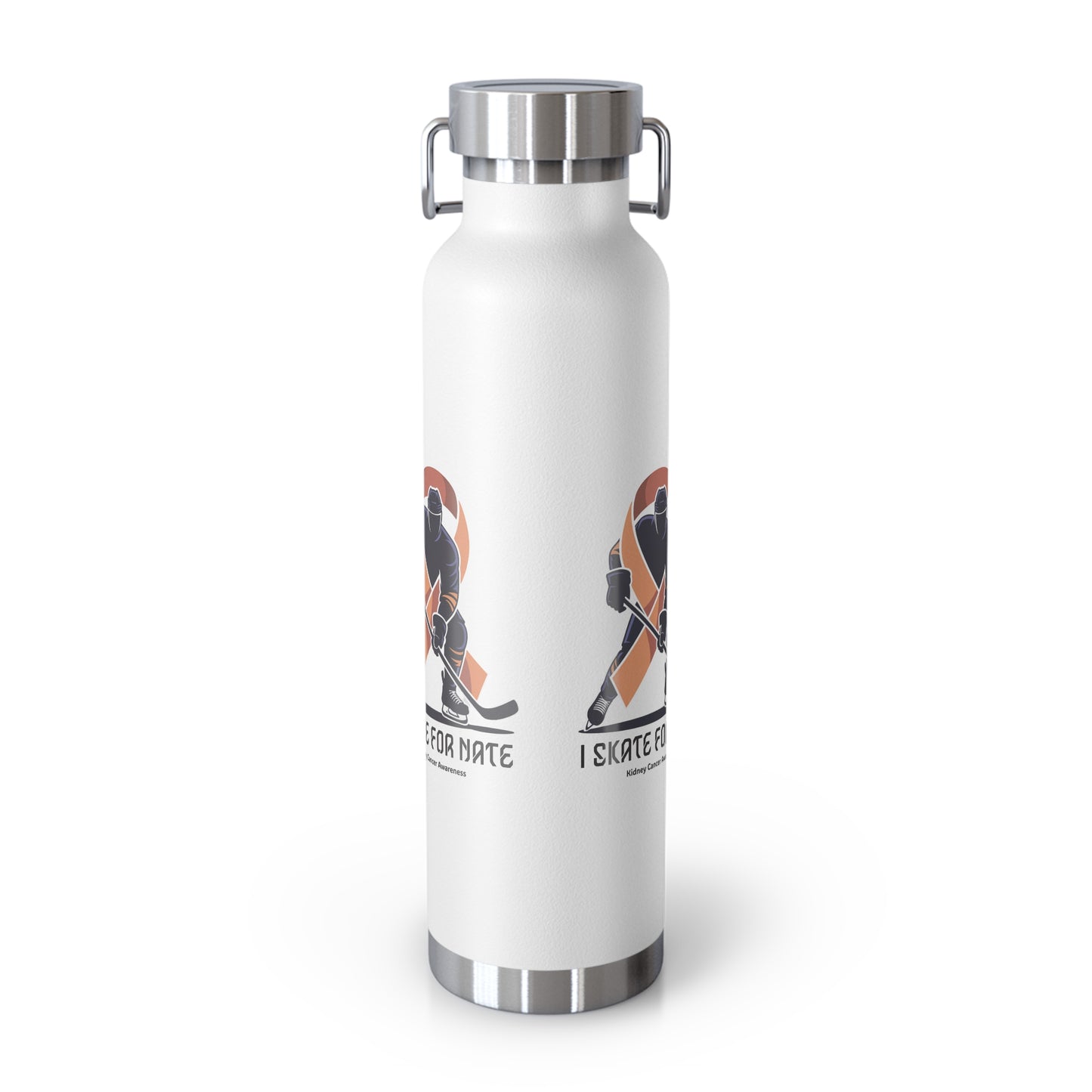Skate for Nate - Hockey Tribute Insulated Sports Water Bottle