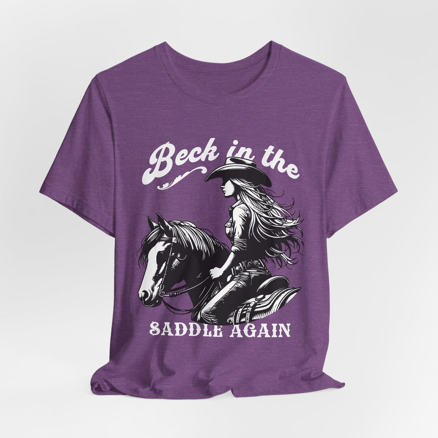 Beck in the saddle again  -  Unisex Tee Shirt