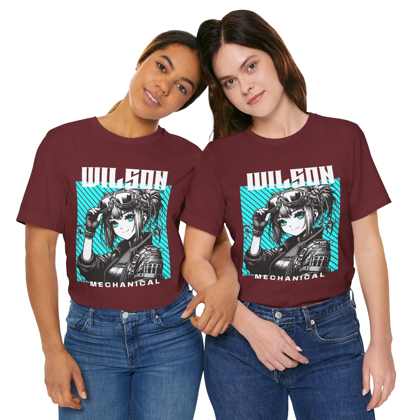 Anime Wilson Mechanical - Unisex Graphic Tee