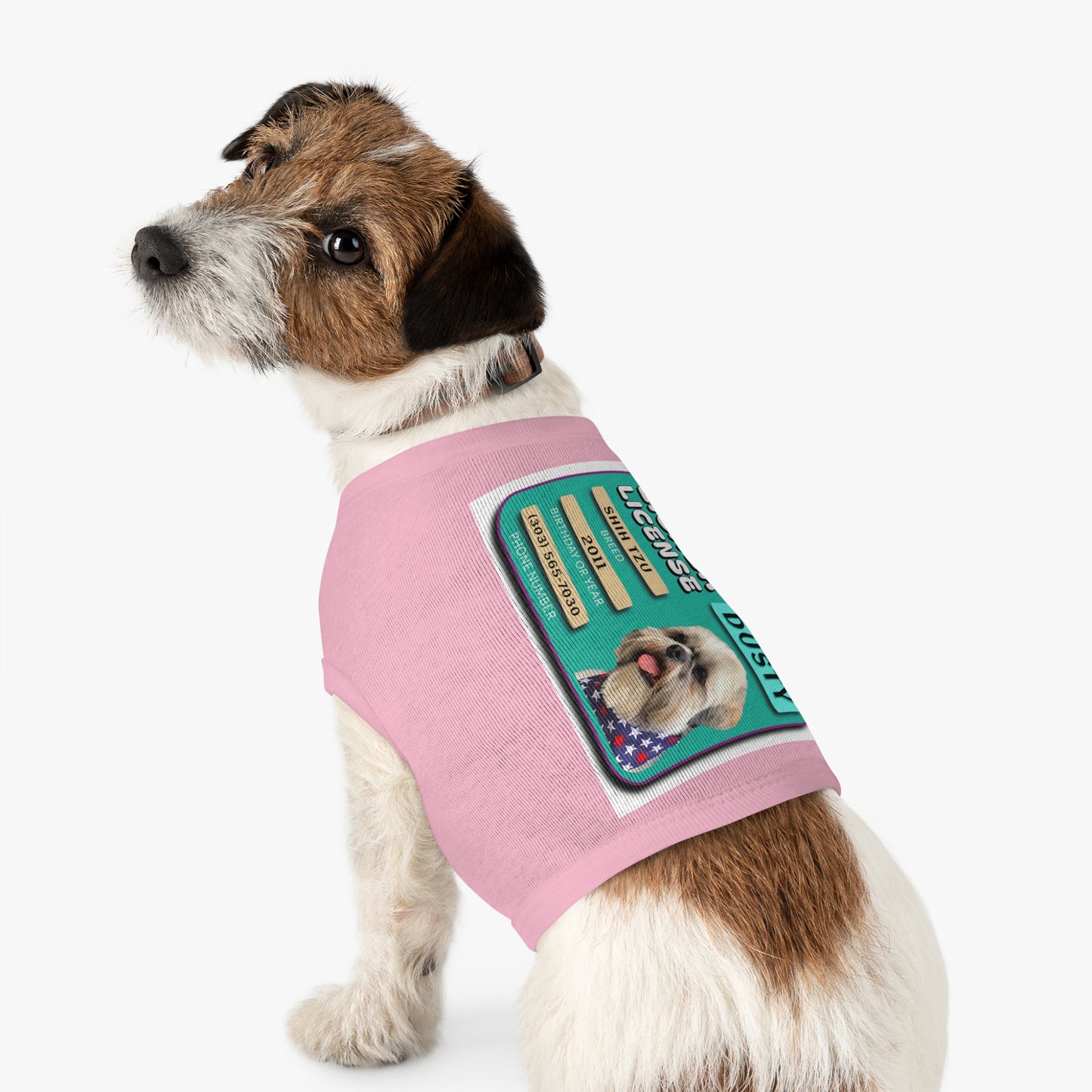 Licker License -  Dog Apparel Pet Tank Top