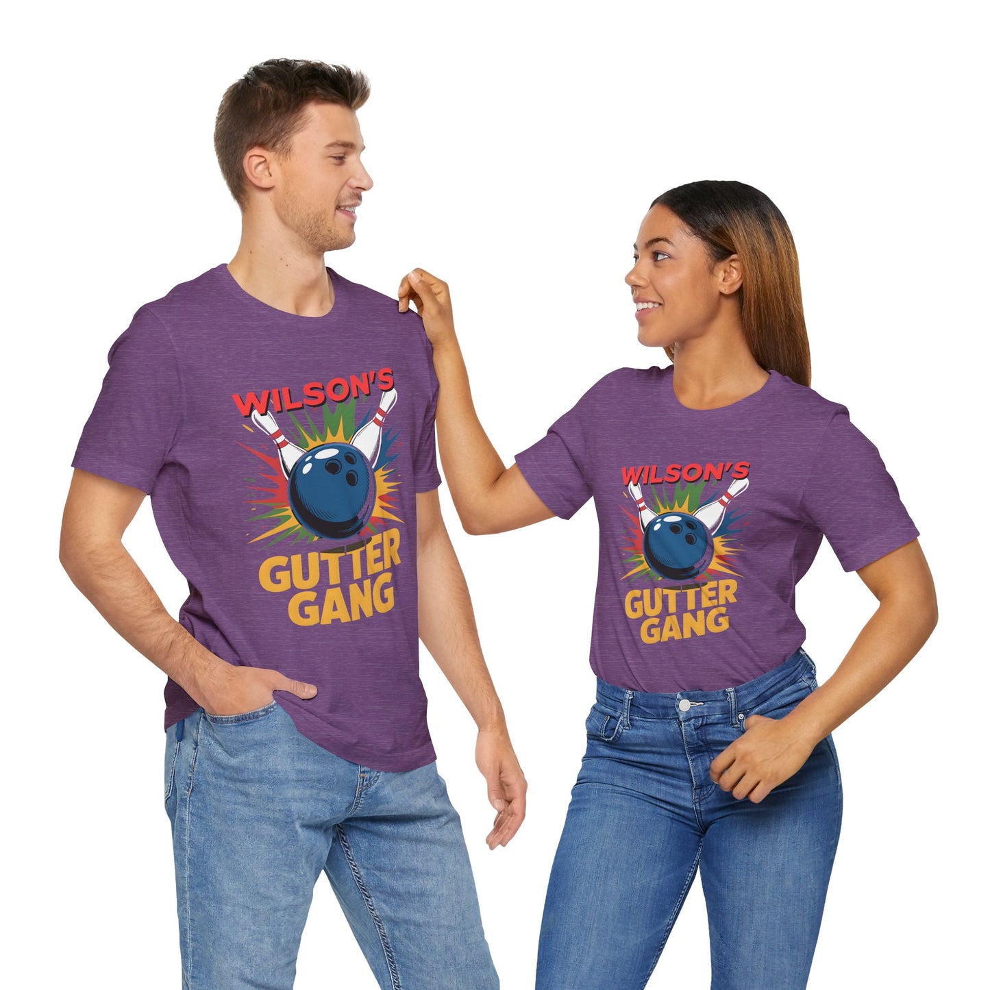 Bowling Gutter Gang - Unisex Tee Shirt