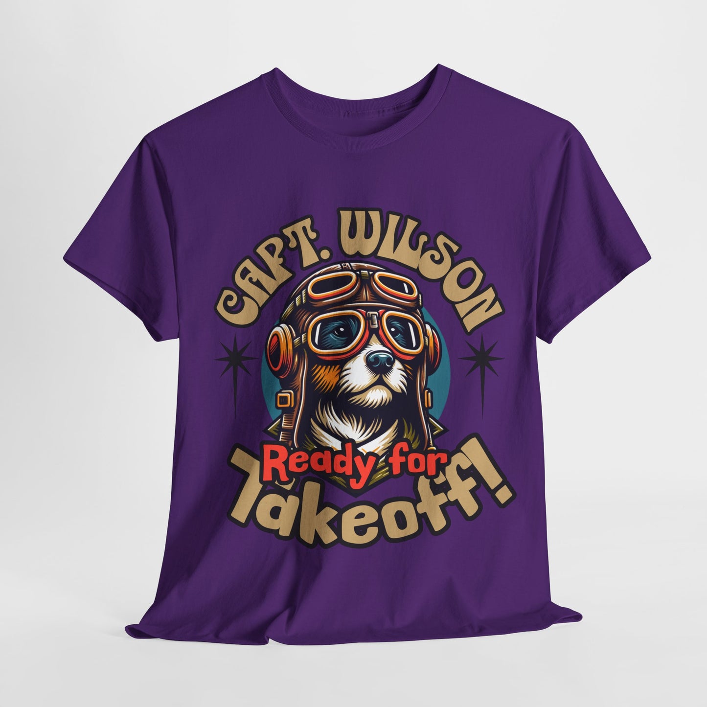 Pilot Captain Wilson - Unisex Tee Shirt