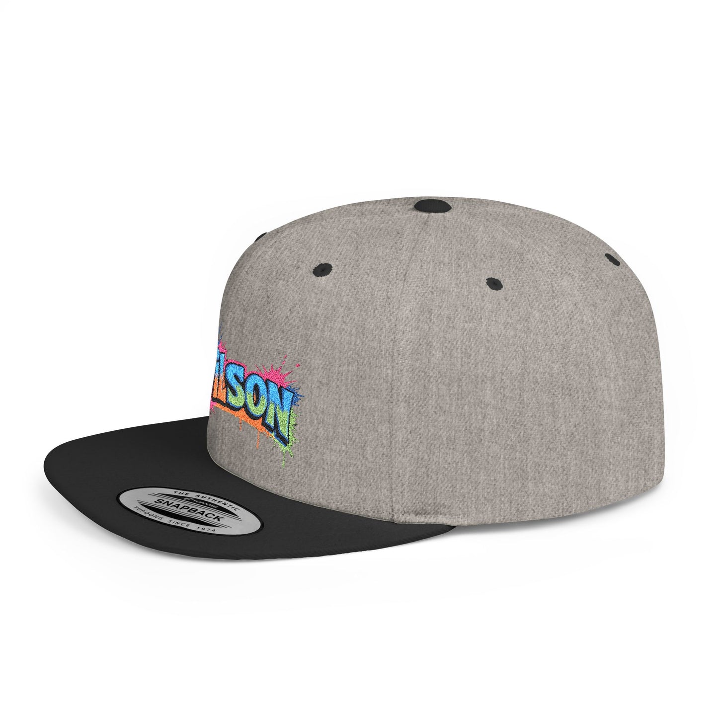 Wilson Splatter Graphic  - Flat Bill Snapback Hat