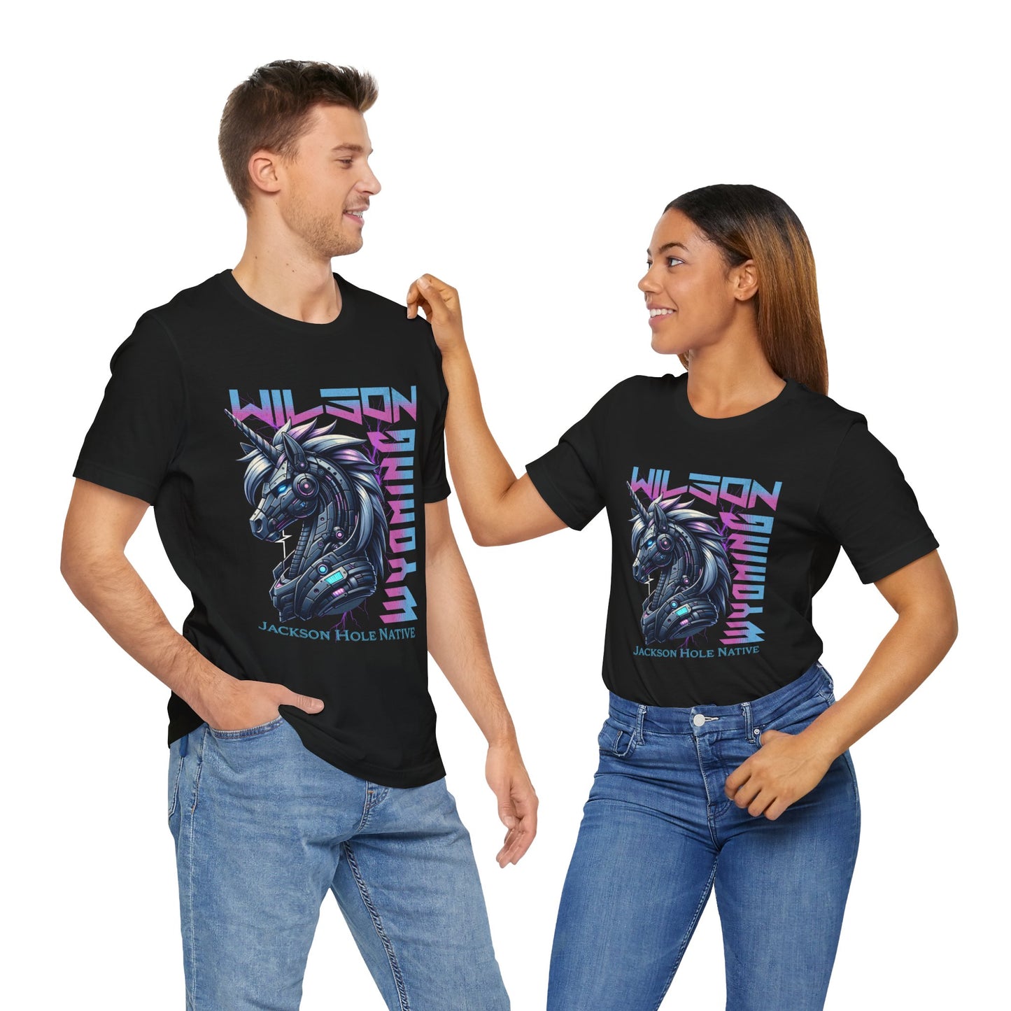 Jackson Hole Native Unicorn- Unisex Graphic Tee