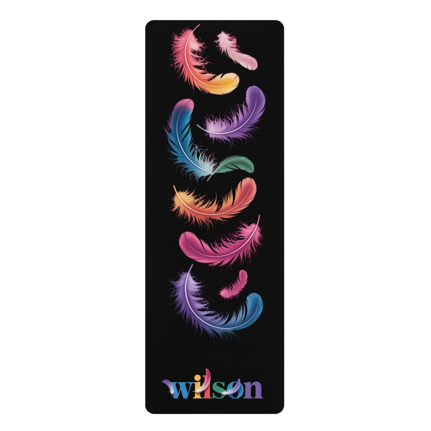 Wilson Feather -  Rubber Non-Slip Fitness Mat