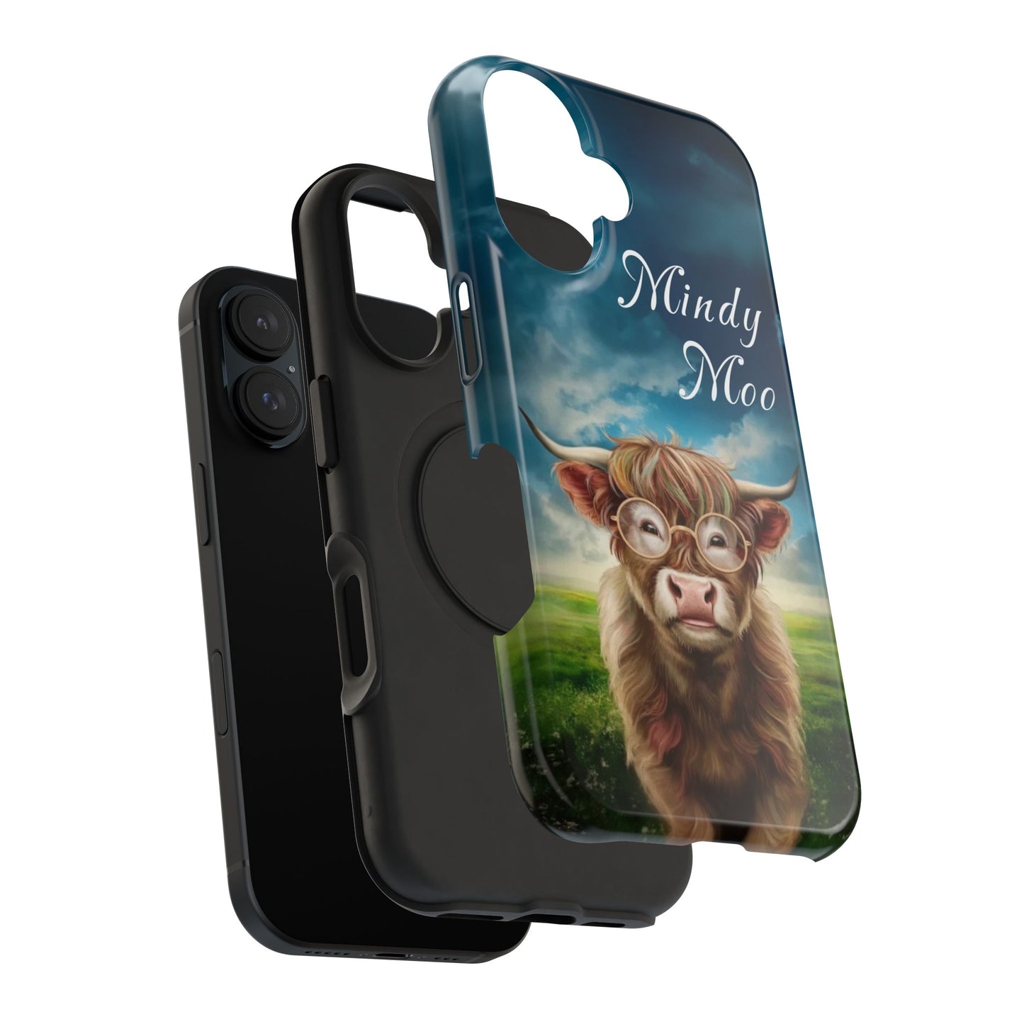 Highland Coo - Cow Lover's Impact-Resistant Phone Case