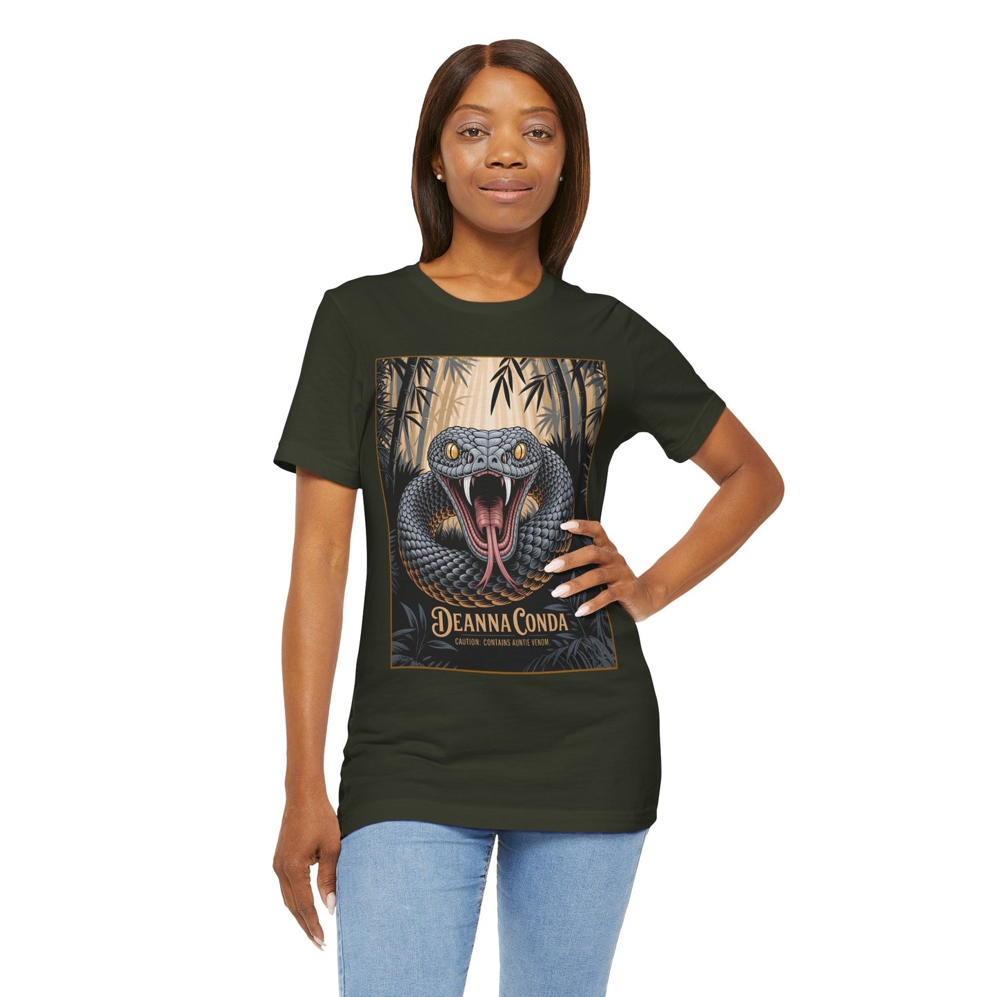 Deanna Conda Snake - Unisex Tee Shirt