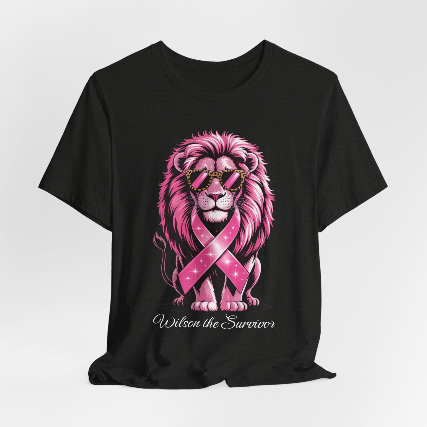 Cancer Survivor Lion - Unisex Tee Shirt