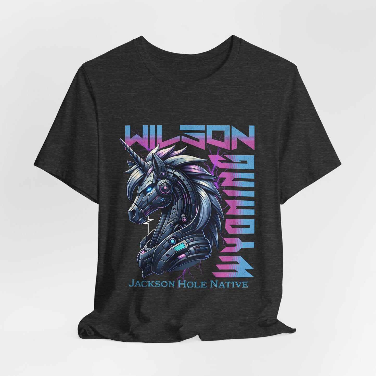 Jackson Hole Native Unicorn- Unisex Graphic Tee