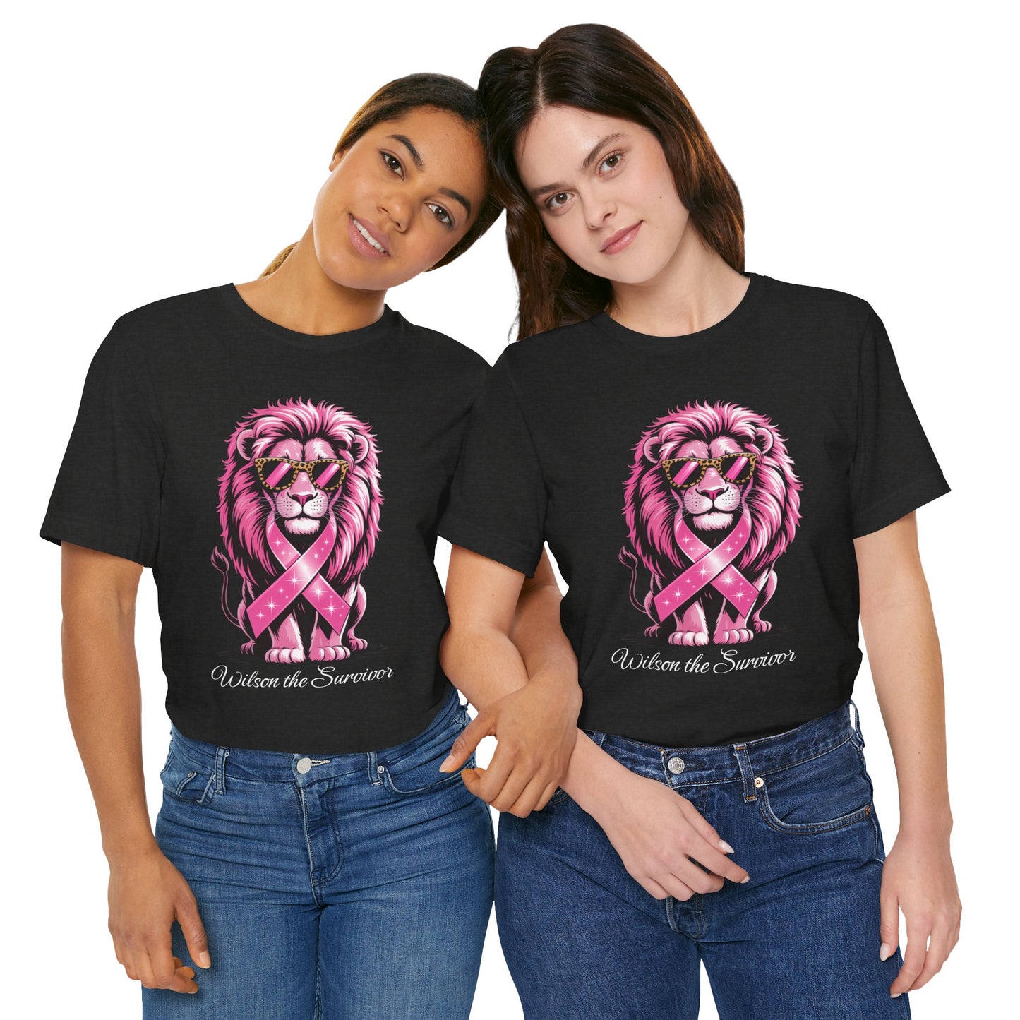 Cancer Survivor Lion - Unisex Tee Shirt