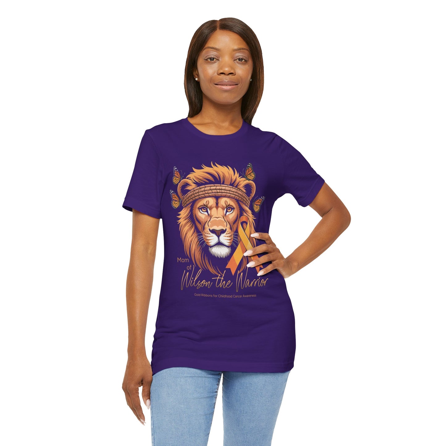 Mom of Warrior - Stylish Short Sleeve Shirt