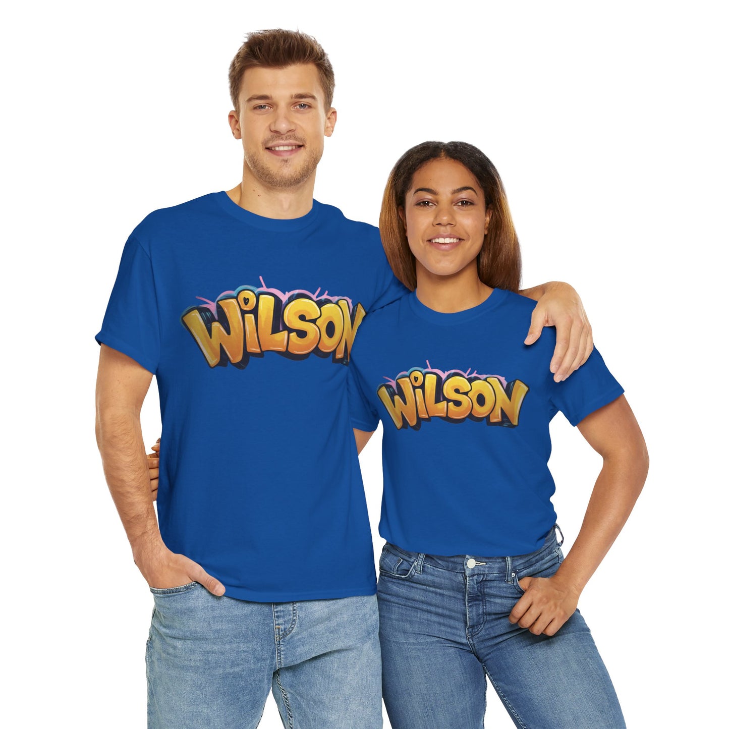 WILSON Cartoon Text - Unisex Tee Shirt