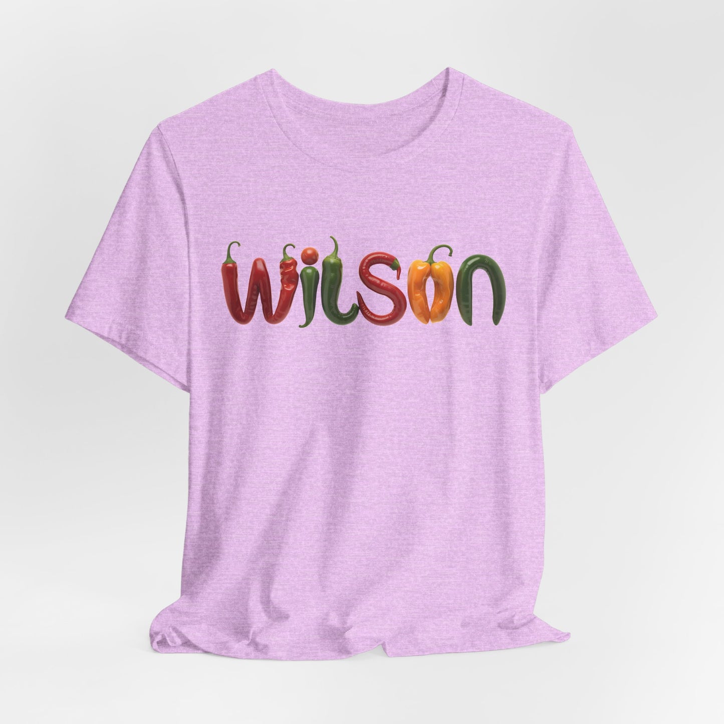 Wilson Pepper Letters - Unisex Tee Shirt