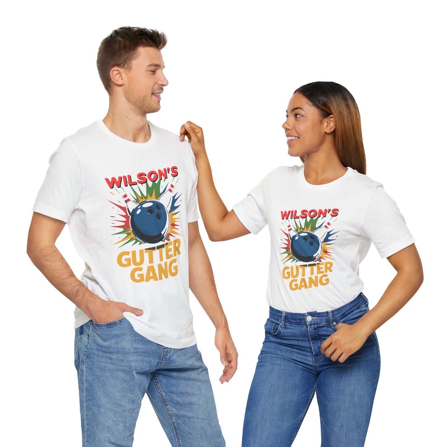 Bowling Gutter Gang - Unisex Tee Shirt