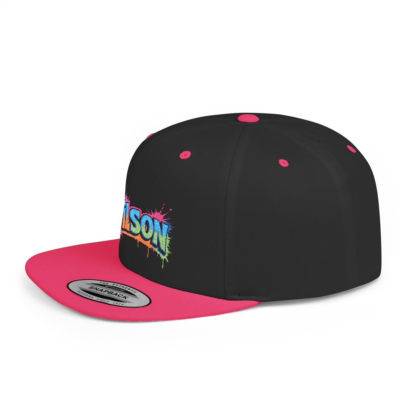 Wilson Splatter Graphic  - Flat Bill Snapback Hat