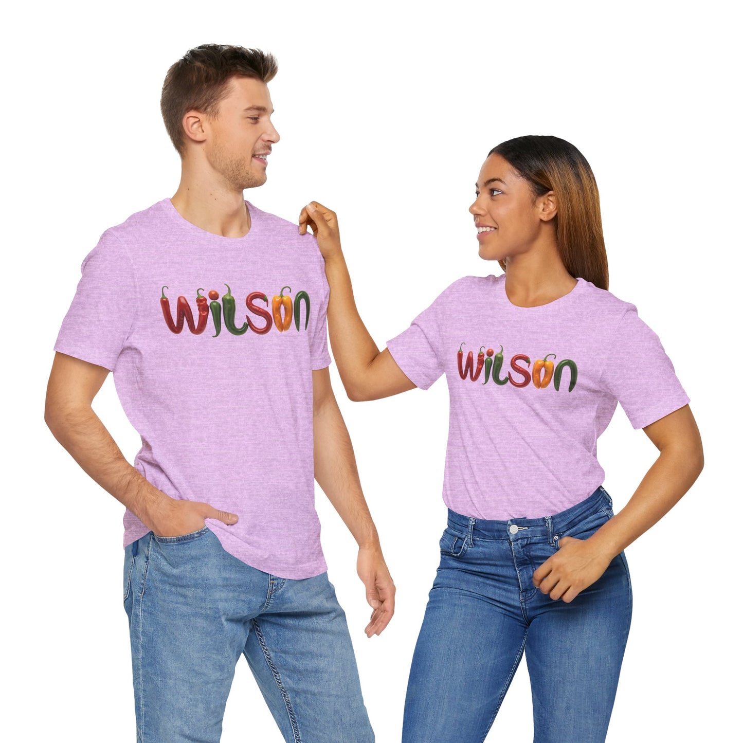 Wilson Pepper Letters - Unisex Tee Shirt