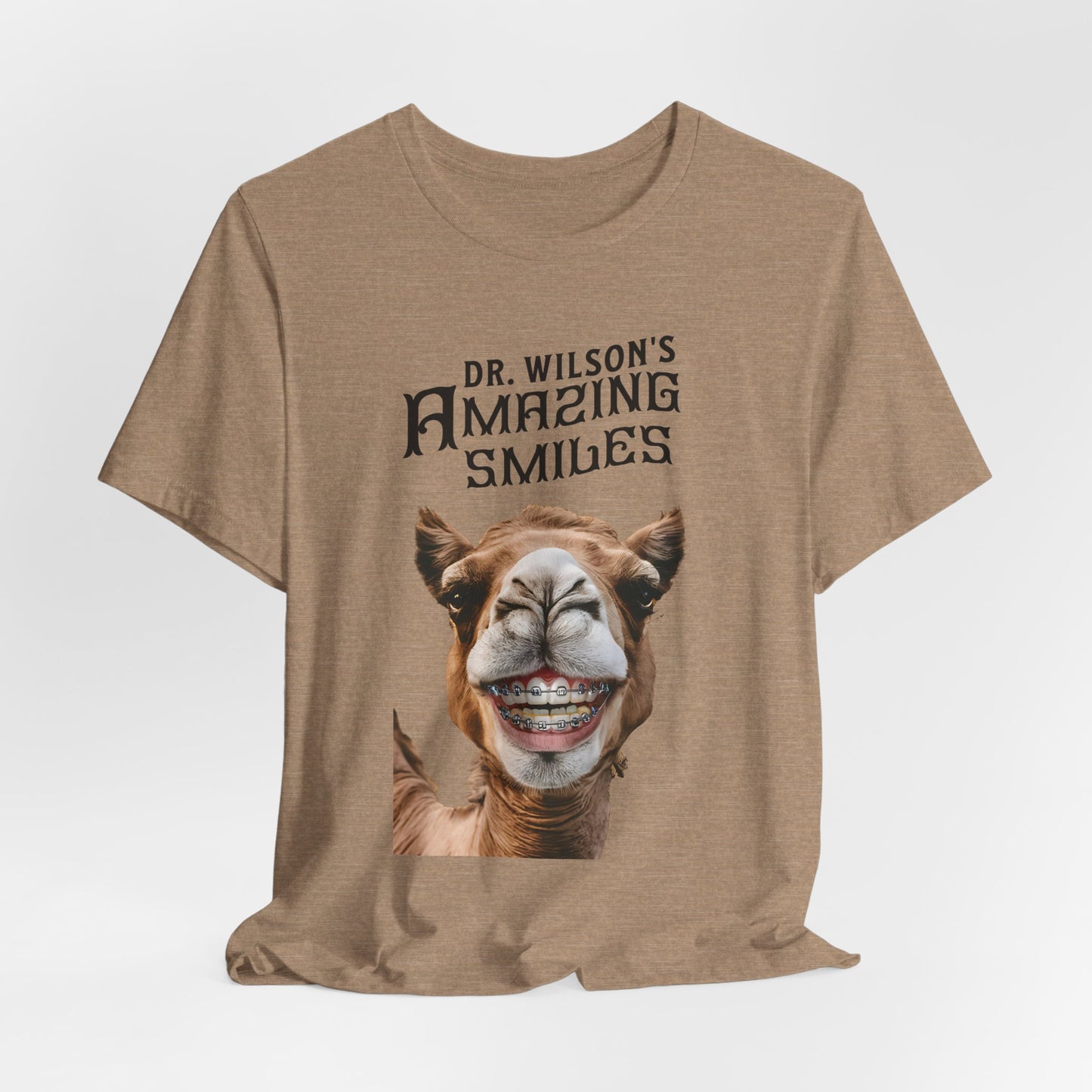 Camel Smile Braces - Unisex Graphic Tee