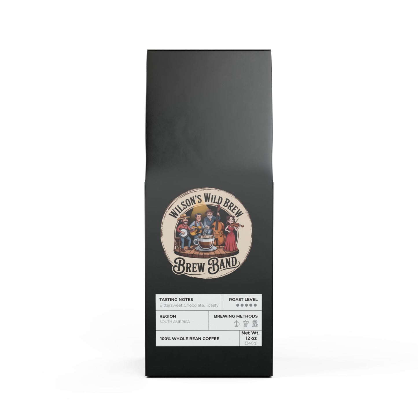 Wilson's Waves - Coffee Blend (Dark French Roast)