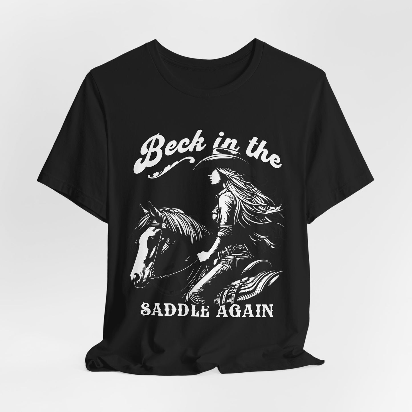 Beck in the saddle again - Unisex Tee Shirt