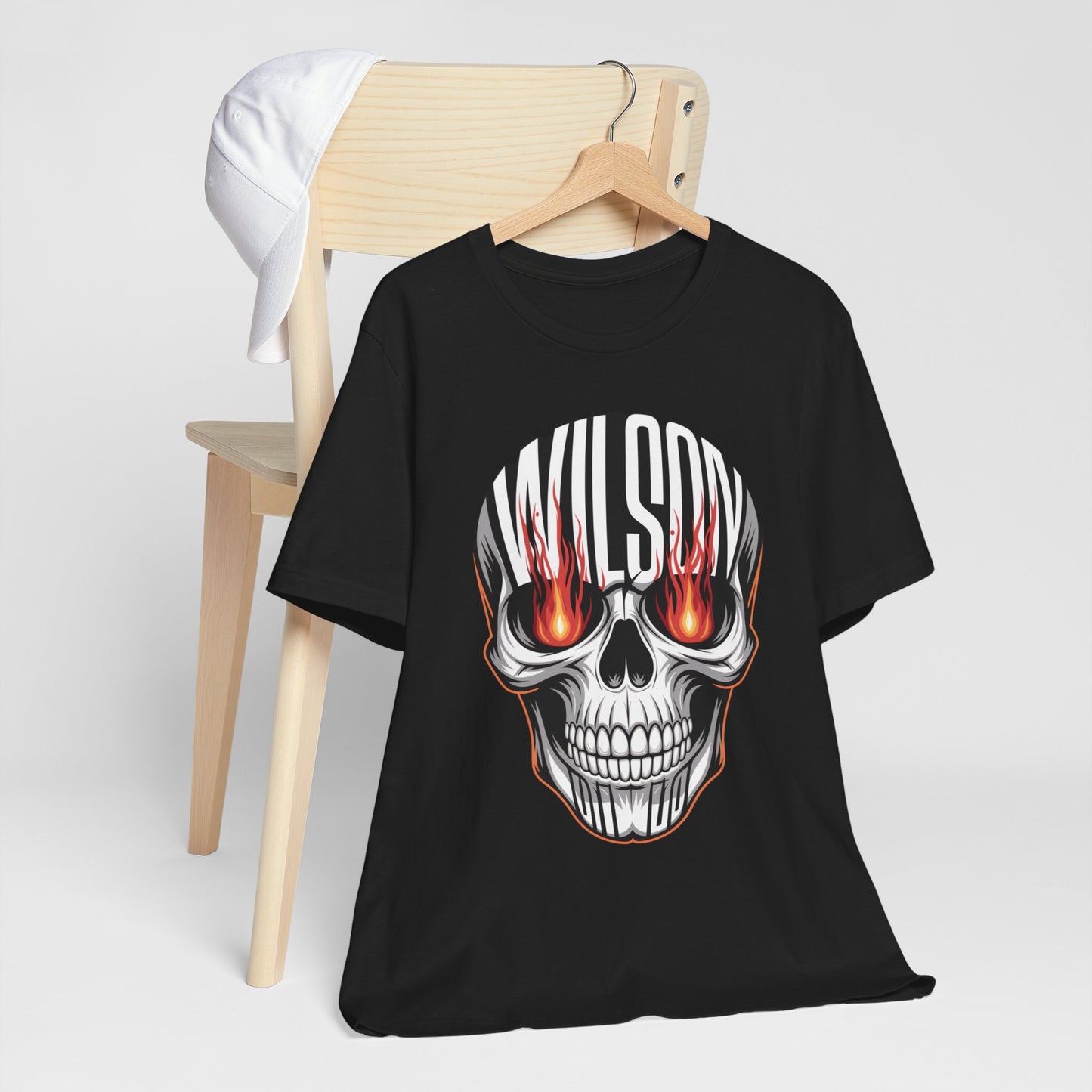 Wilson Skull Letters - Unisex Tee Shirt