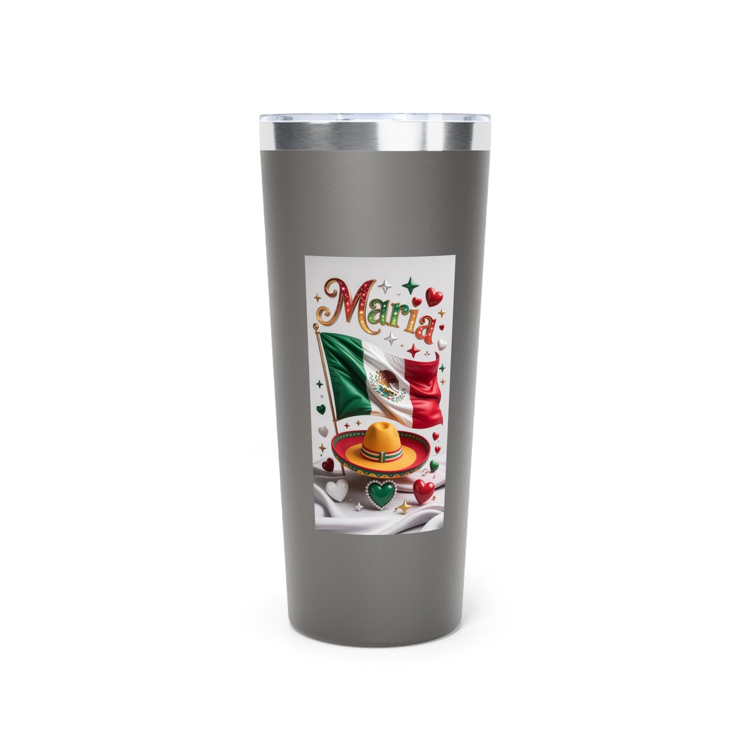 Mary Vertical Flag - 22oz Insulated Tumbler