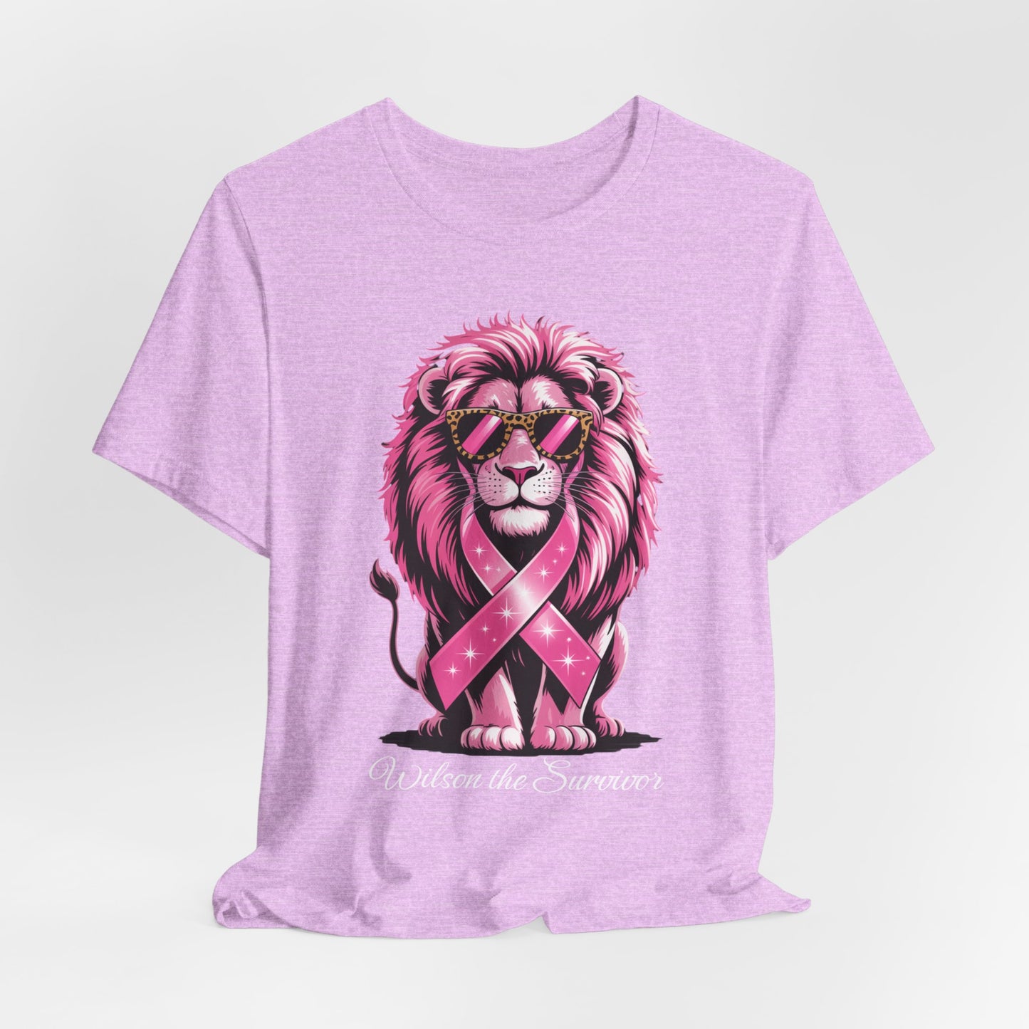 Cancer Survivor Lion - Unisex Tee Shirt