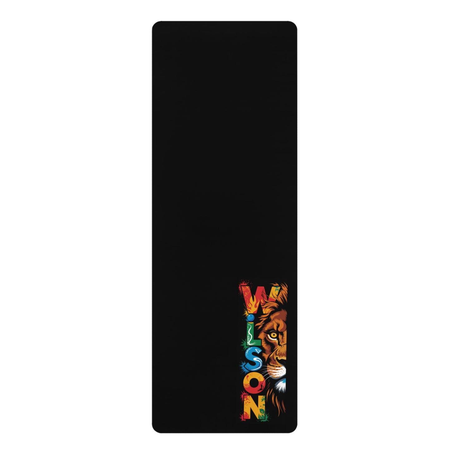 Wilson Lion on Side- Rubber Non-Slip Fitness Mat