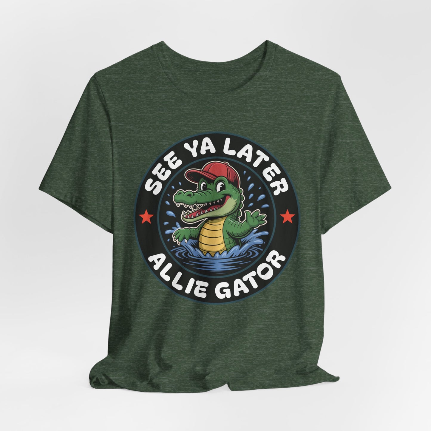 See Ya Later Allie Gator, Summer Vibes T-Shirt