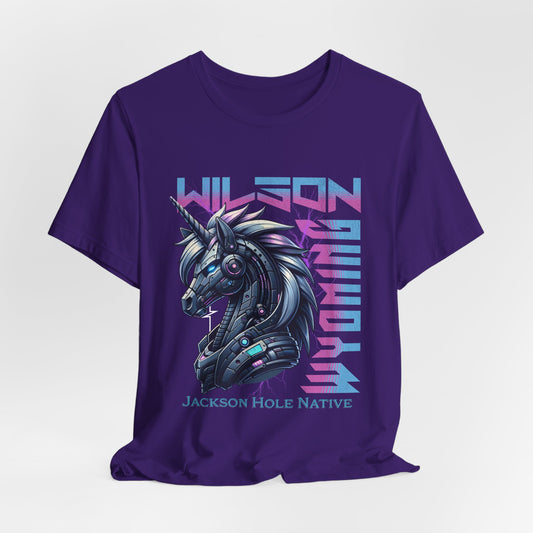 Jackson Hole Native Unicorn- Unisex Graphic Tee