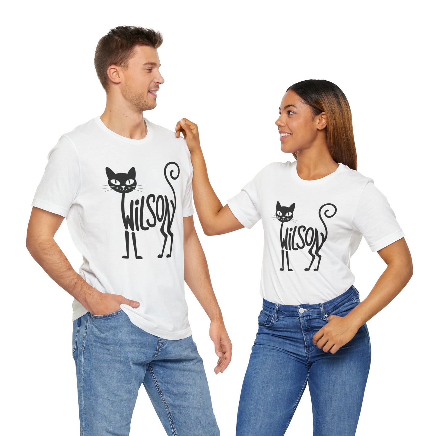 Wilson the Cat - Unisex Tee Shirt