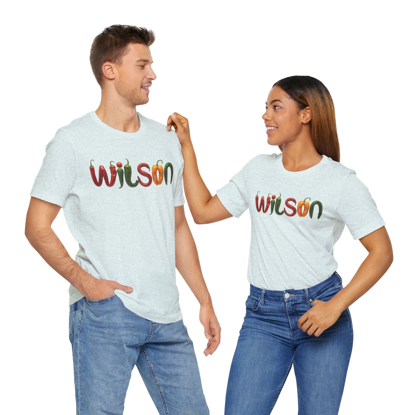 Wilson Pepper Letters - Unisex Tee Shirt