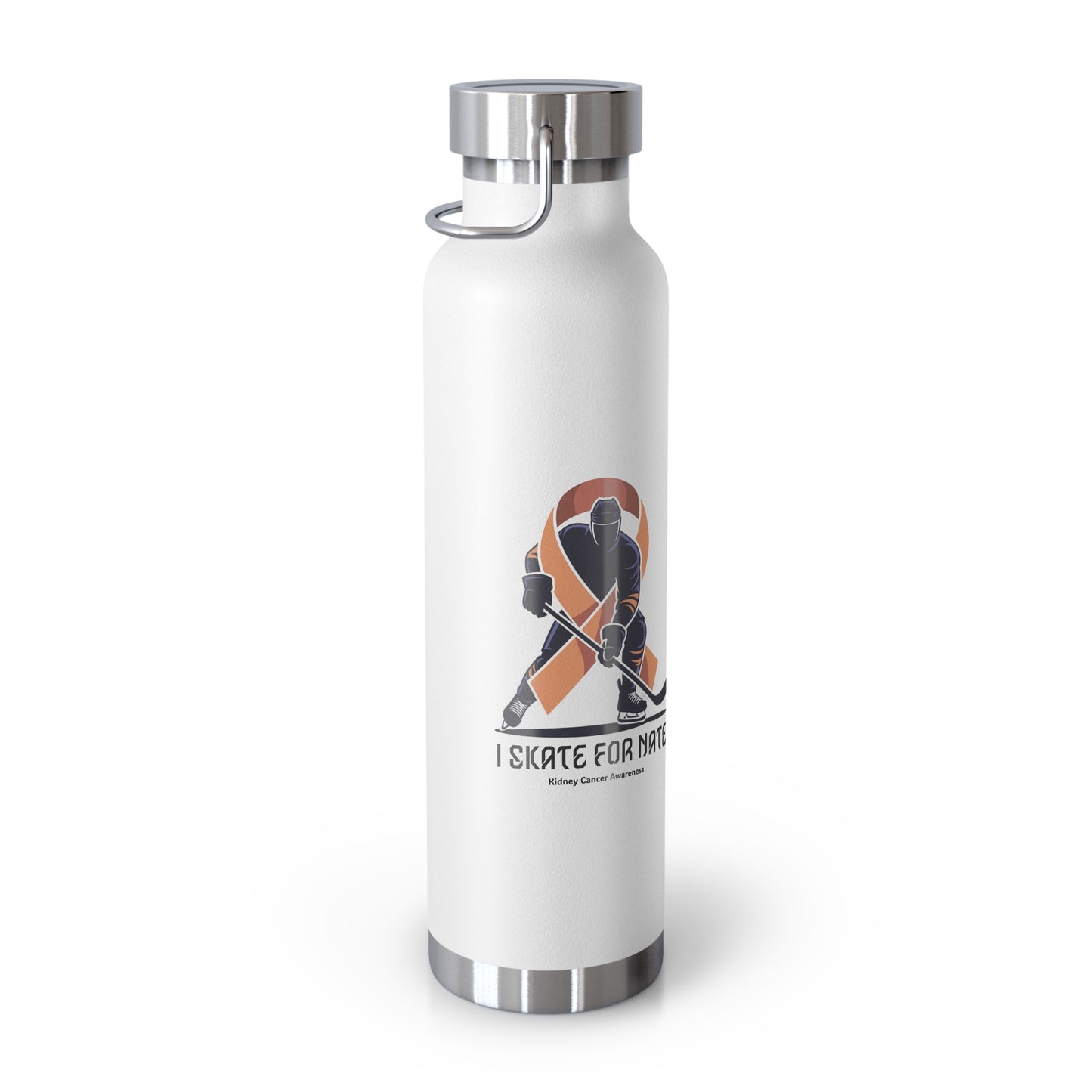 Skate for Nate - Hockey Tribute Insulated Sports Water Bottle