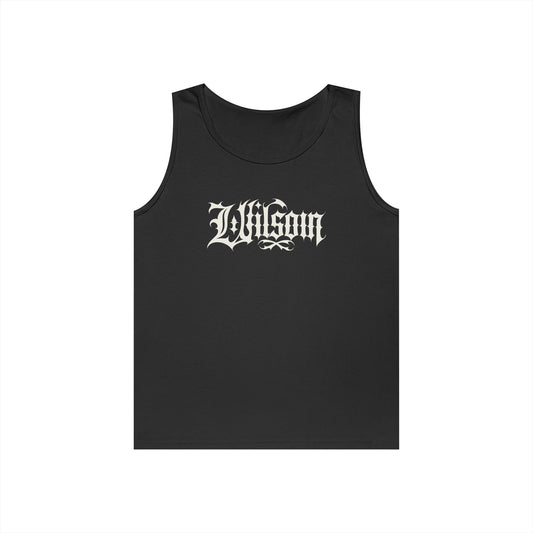 Wilson Graphic Letters - Unisex Heavy Cotton Tank Top
