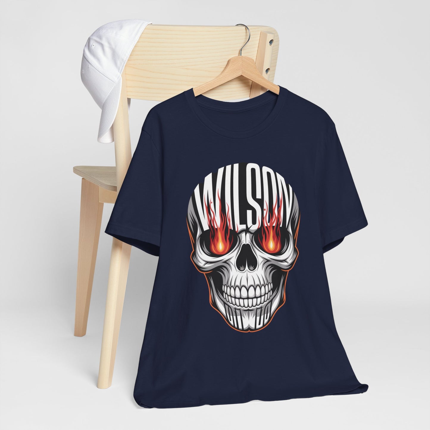 Wilson Skull Letters - Unisex Tee Shirt