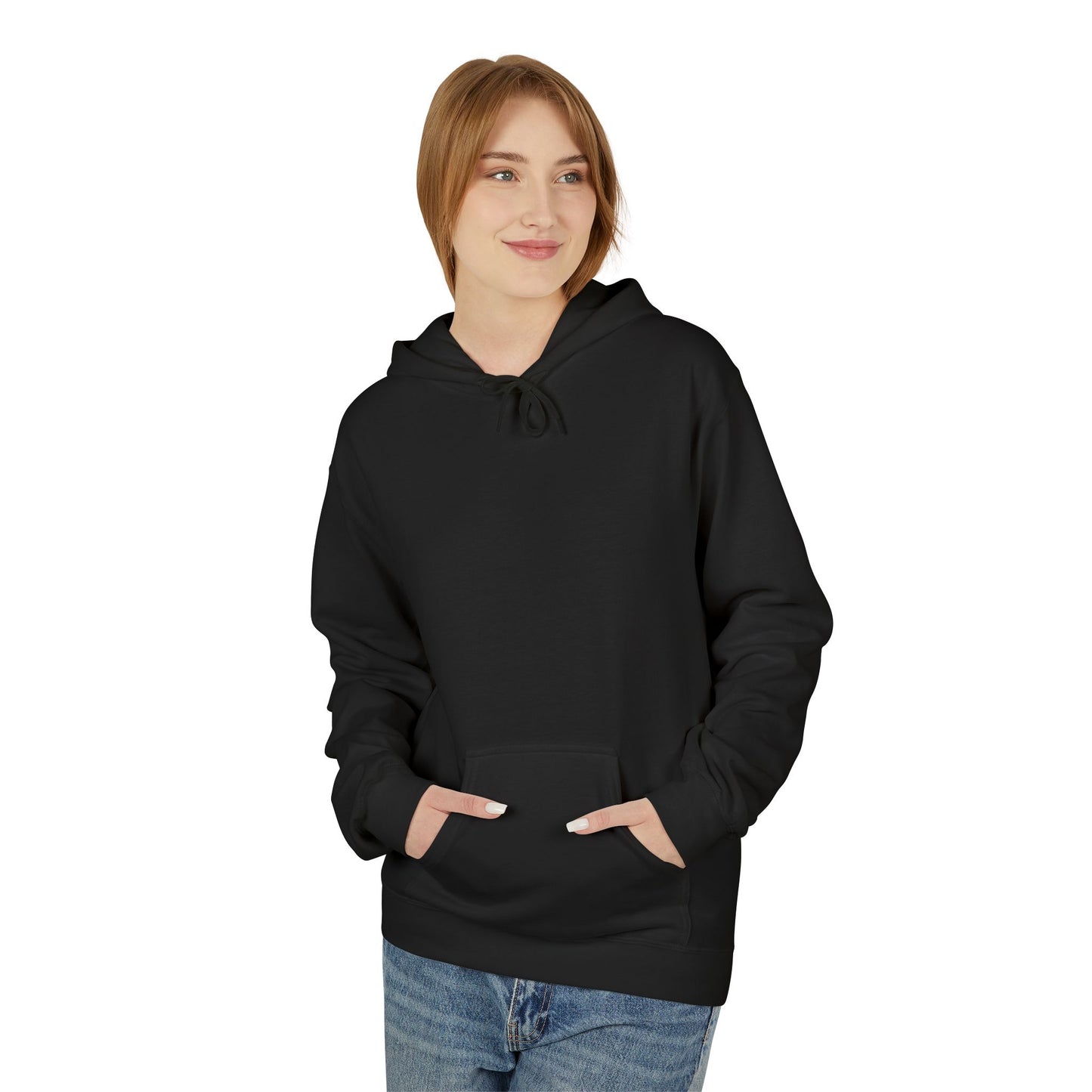 WTF Wilsons Tacos Friends on Back - Midweight Fleece Hoodie for Casual Wear