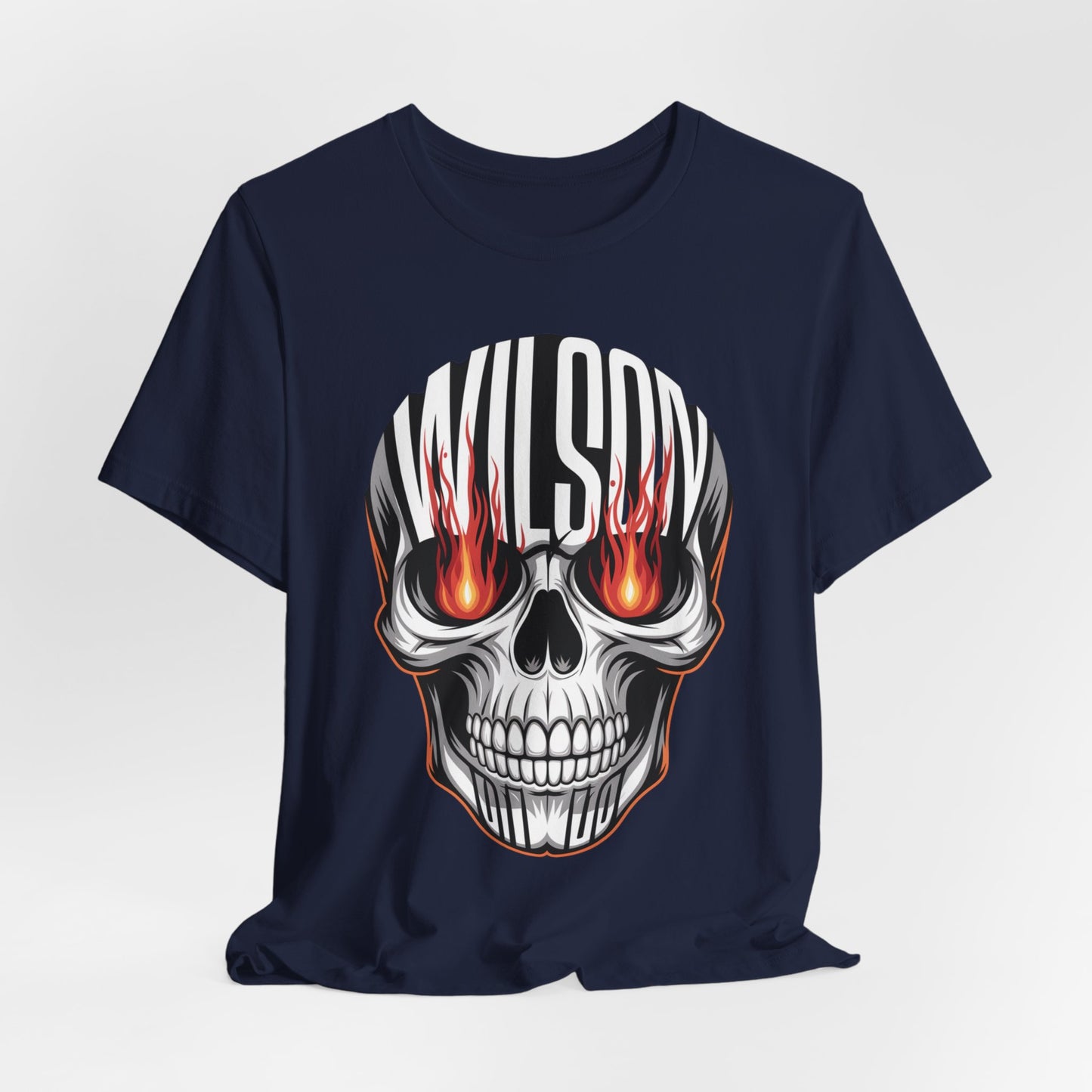 Wilson Skull Letters - Unisex Tee Shirt