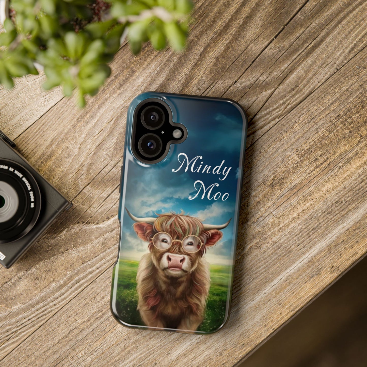 Highland Coo - Cow Lover's Impact-Resistant Phone Case