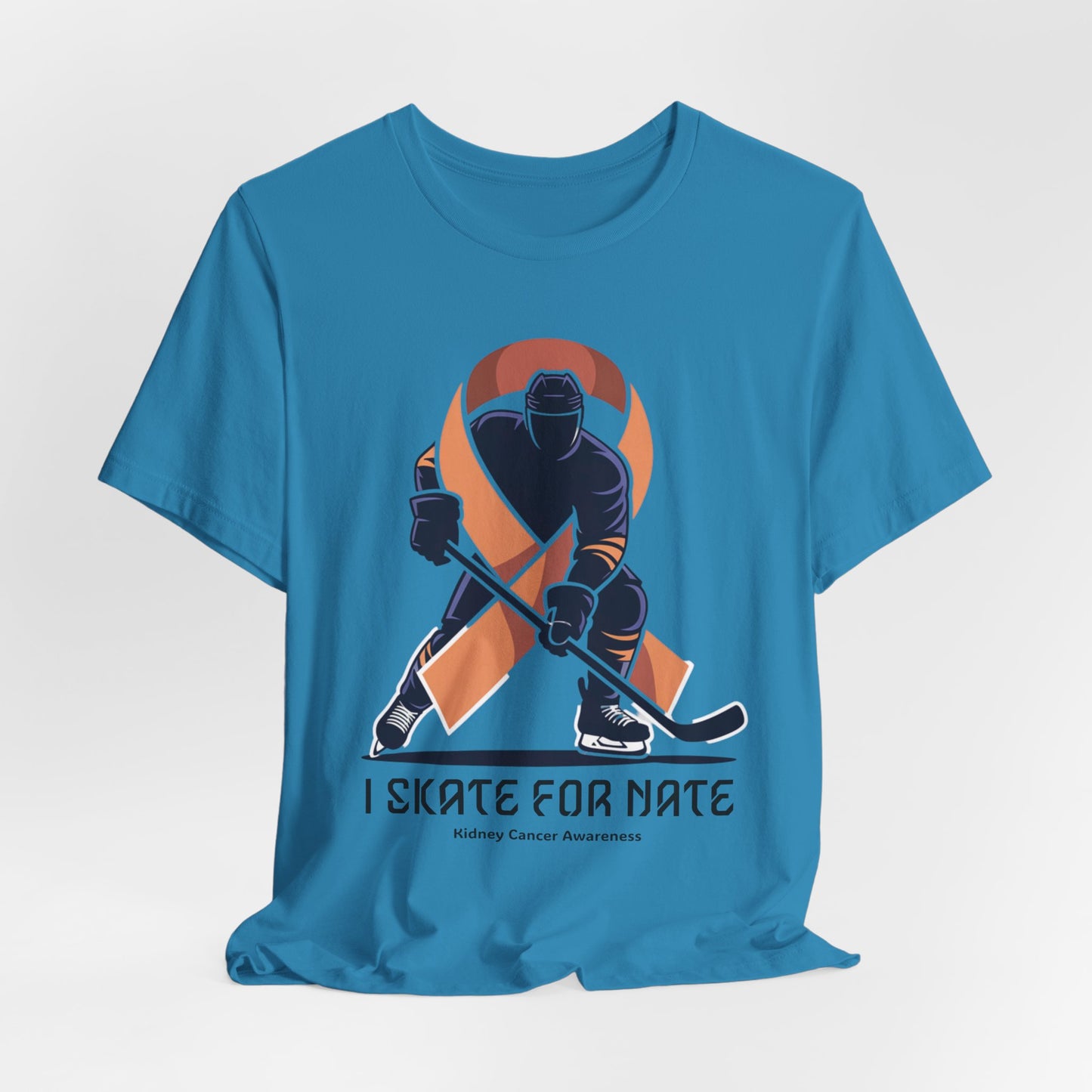 I Skate for Cancer Support - Unisex Tee Shirt