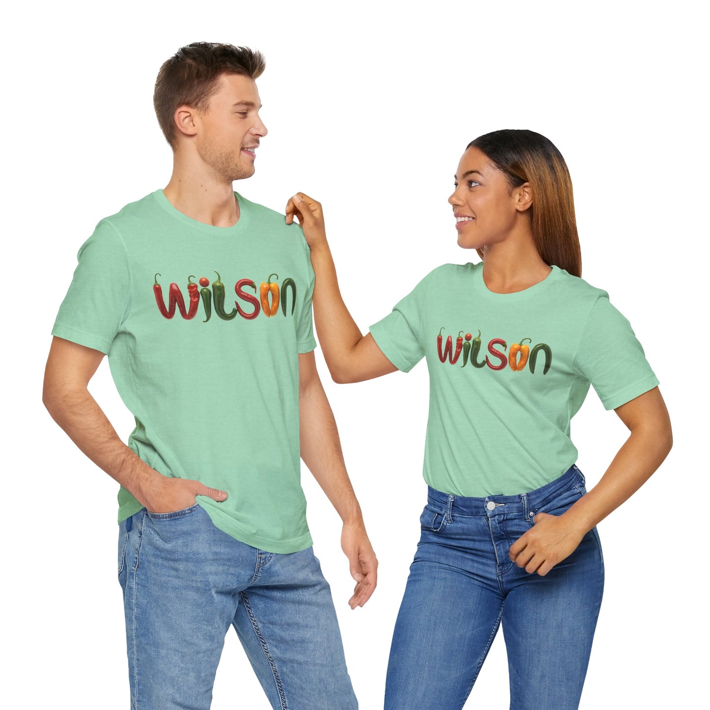 Wilson Pepper Letters - Unisex Tee Shirt